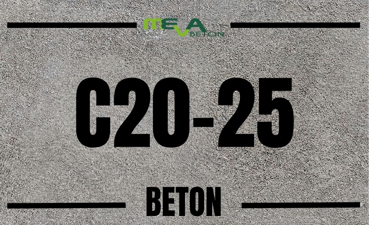 C20/25 Hazır Beton