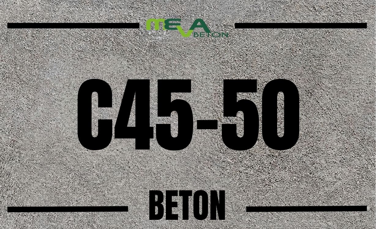 C45/50 Hazır Beton